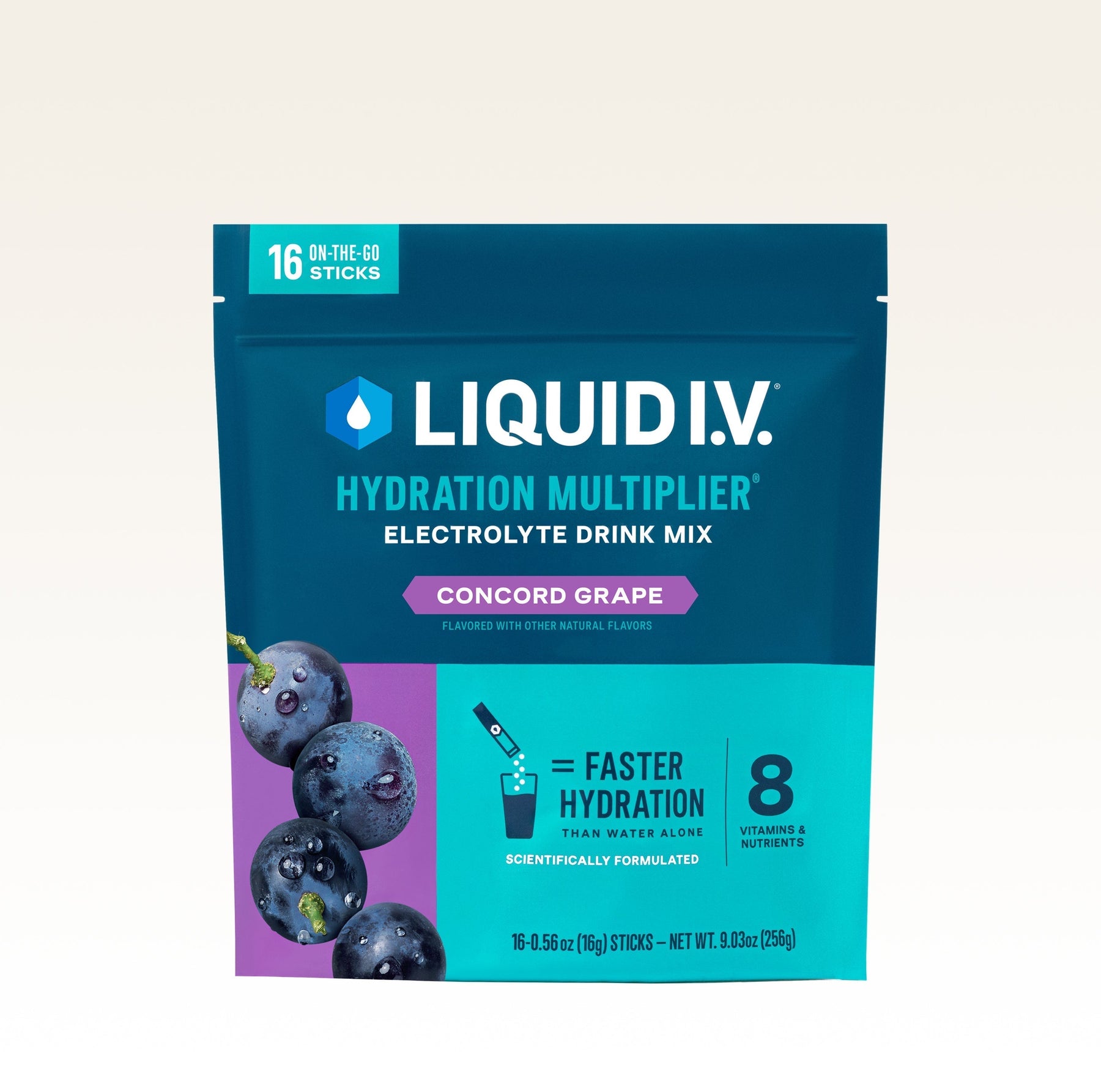 BYOB Hydration Multiplier - Concord Grape - Lite Support Choice