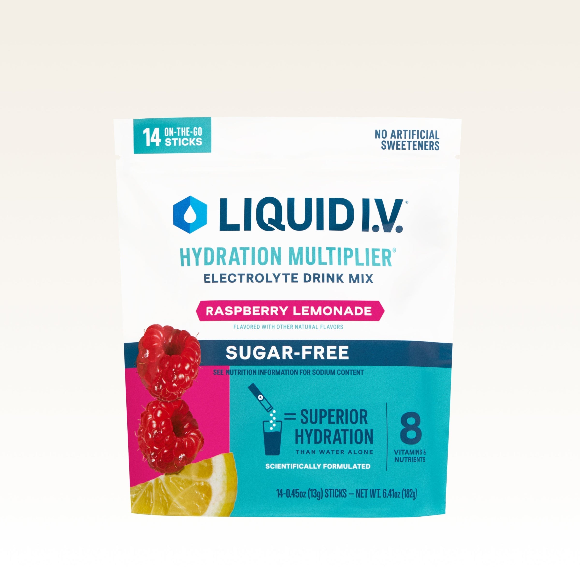 Raspberry Lemonade Hydration Multiplier Sugar-Free - Fresh Hydration Pack