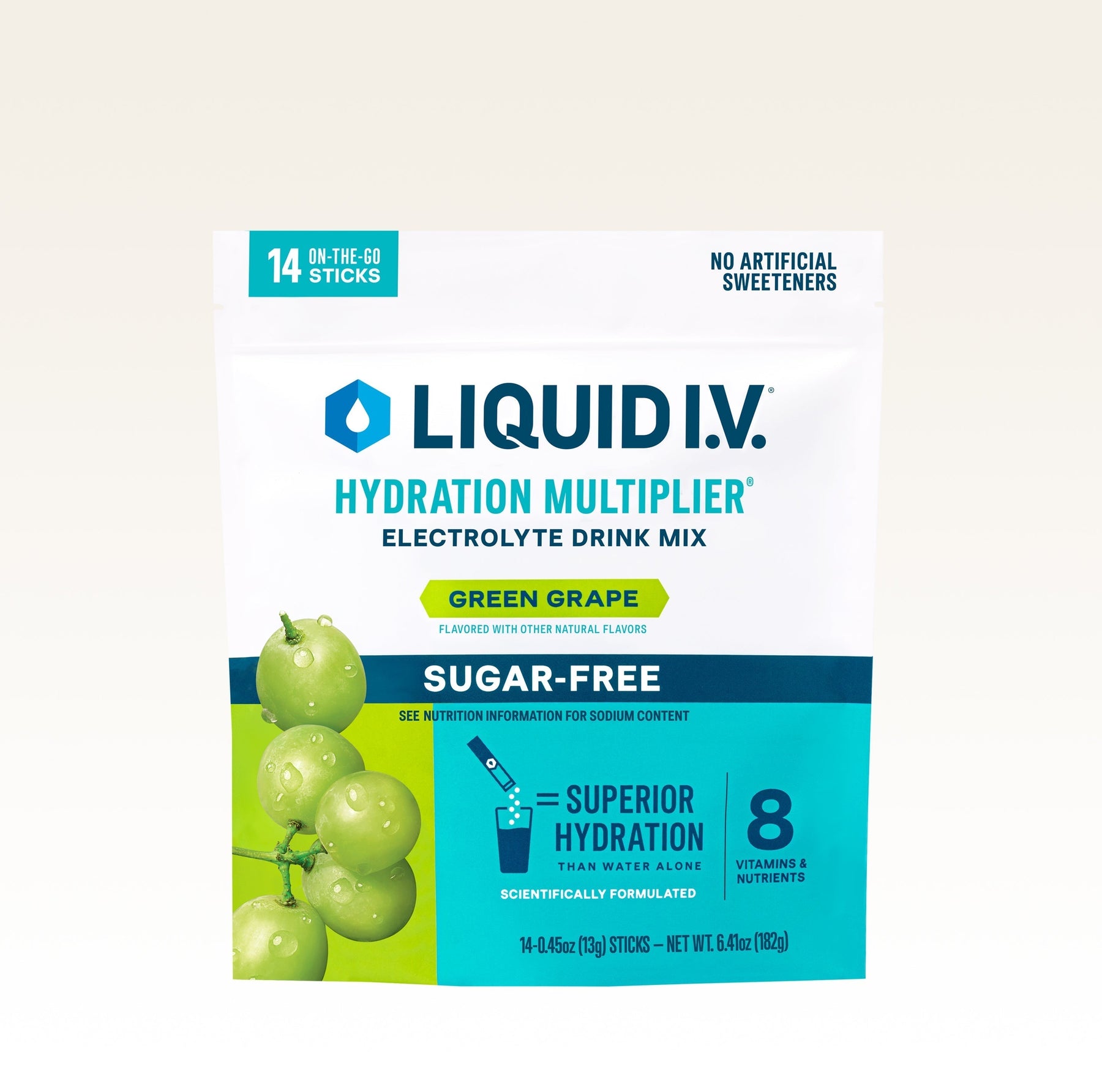 Green Grape Hydration Multiplier Sugar-Free - Travel Sip Pack