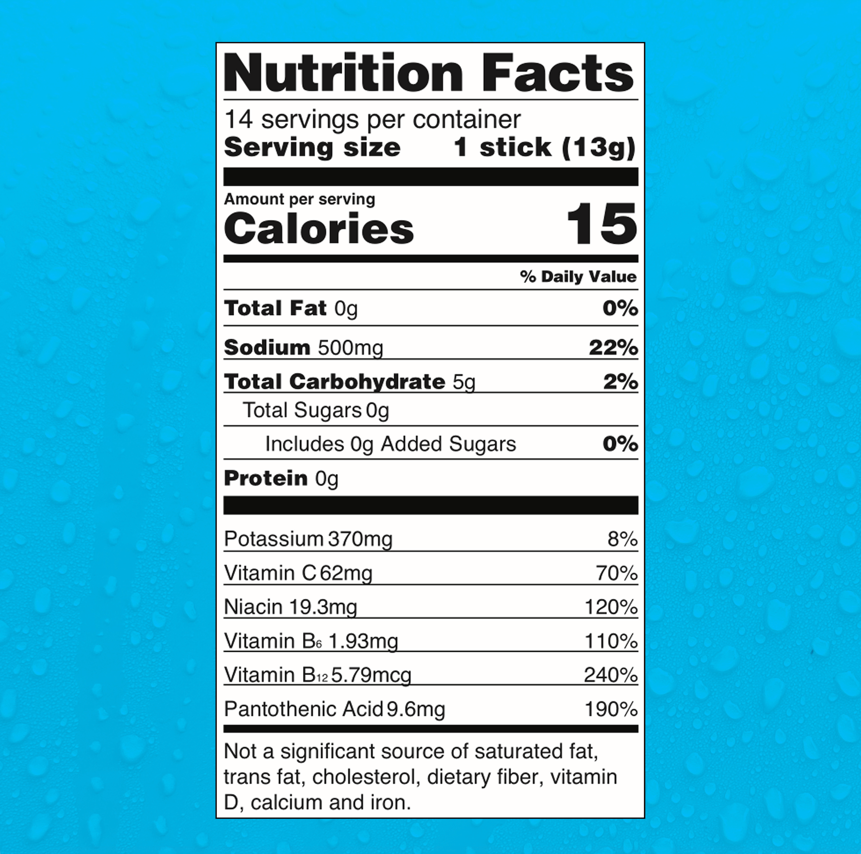 Zero Sugar Splash Pack - Sugar Free Pick