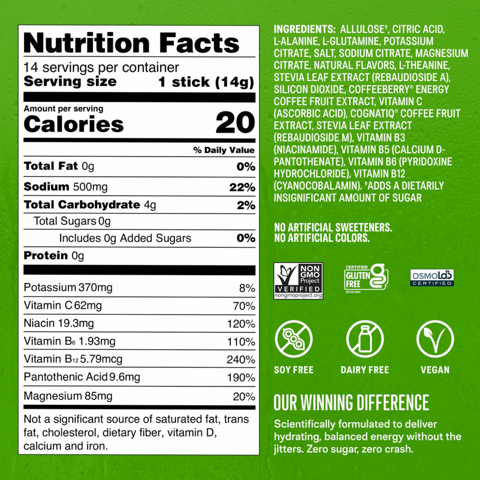 Sugar-Free Energy Fruity Bundle - Clean Energy Sip