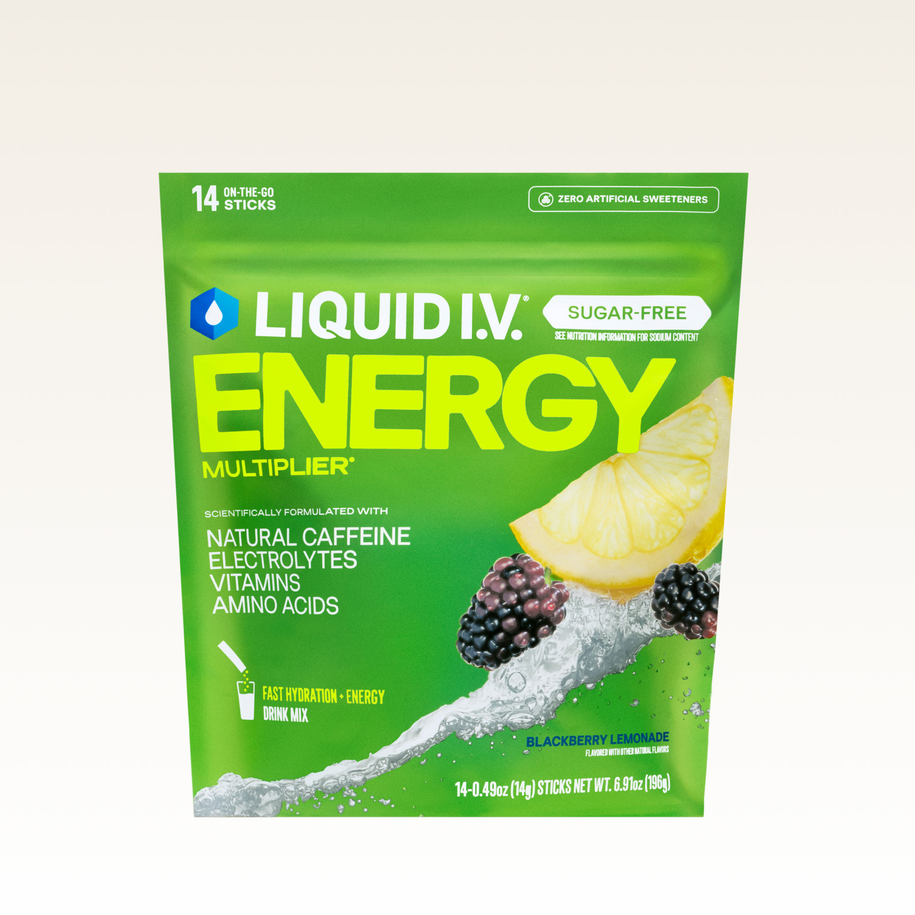 Blackberry Lemonade Sugar-Free Energy Multiplier - Bright Citrus Sip