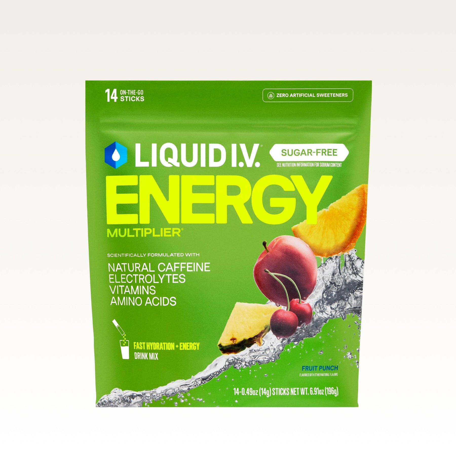 BYOB Sugar-Free Energy - Fruit Punch - Bright Hydration Ready